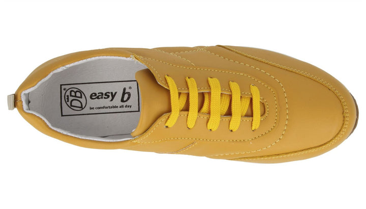 Womens Wide Fit DB Daytona Canvas in Black - Image 1