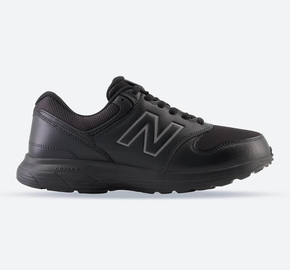Women's Wide Fit New Balance MW550BK4 Walking Trainers in Black - Image 1