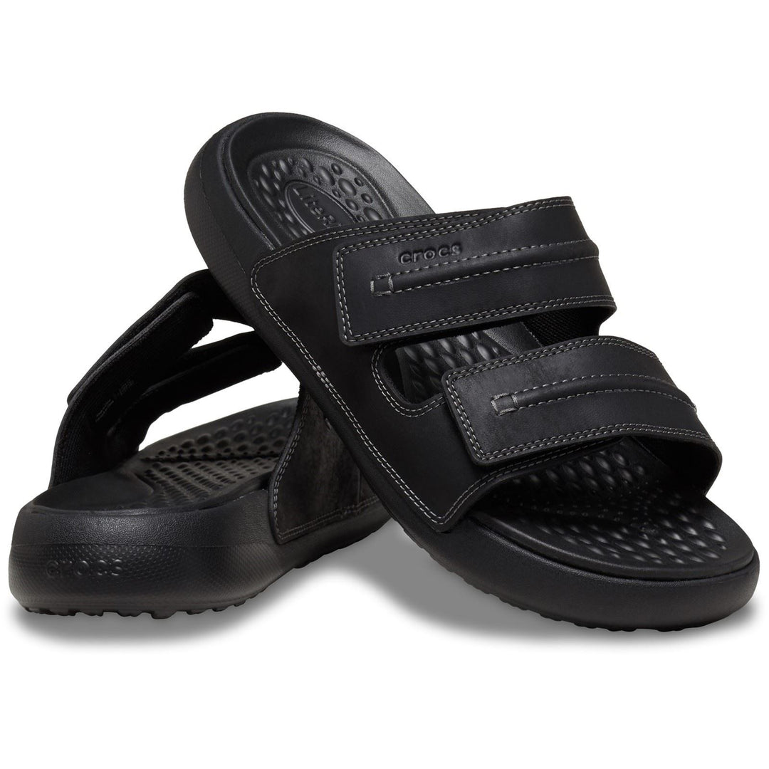 Men's Crocs 209396 Yukon Vista II Sandals in Black - Image 4