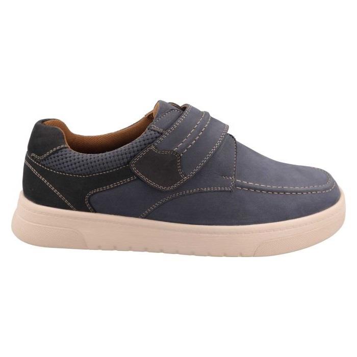 Men's Wide Fit DB Ethan Shoes in Denim Nubuck - Image 1