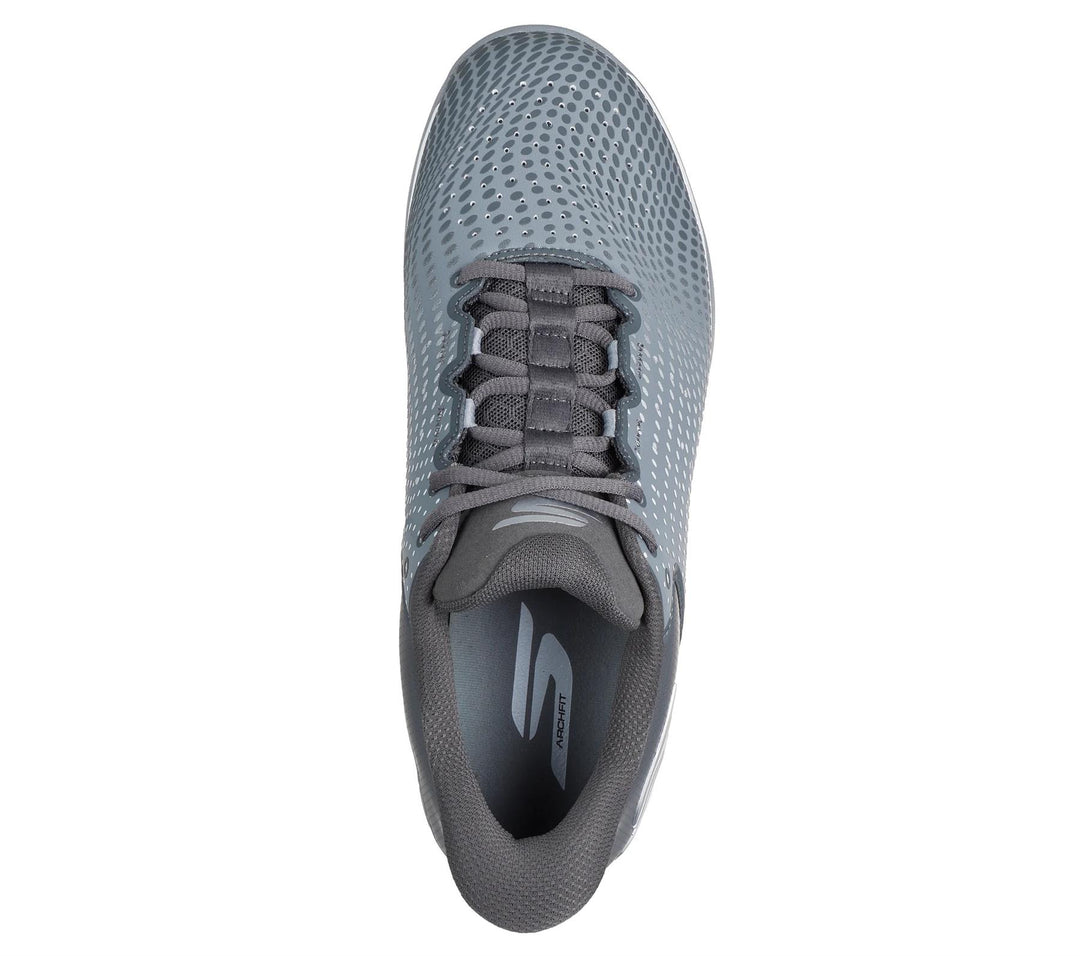 Men's Relaxed Fit Skechers 246101C Slip-ins Viper Court Vegan Reload Trainers in Grey/Charcoal - Image 5