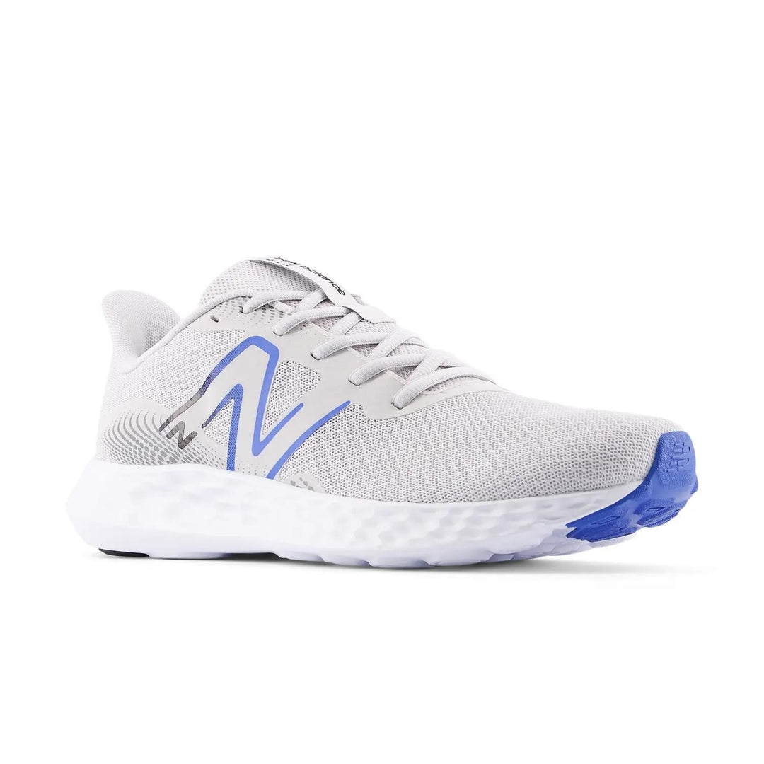 Men's Wide Fit New Balance Dynasoft M411626 Walking/Running Trainers in Grey/Matter - Image 3