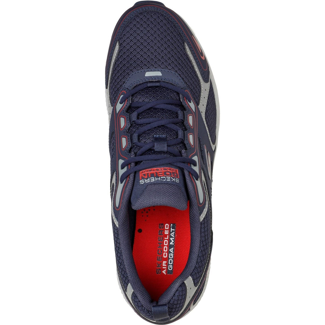 Men's Wide Fit Skechers 220034 Go Run Consistent Wide Trainers - Navy/Red in Navy/Red - Image 4