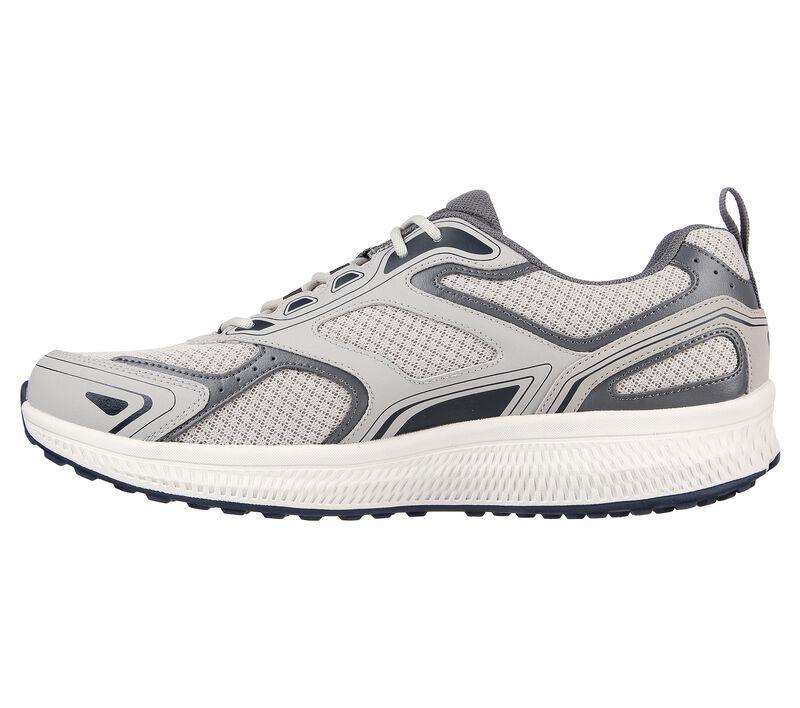 Men's Wide Fit Skechers 220034 Go Run Consistent Running Trainers - Grey/Navy - Goga Mat in Grey/Navy - Image 4