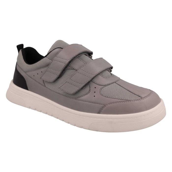 Men's Wide Fit DB Jude Shoes in Navy Leather / Navy Mesh - Image 8