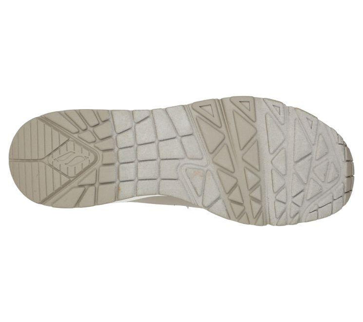 Men's Wide Fit Skechers 232248 Uno - Sol Trainers in Taupe - Image 1