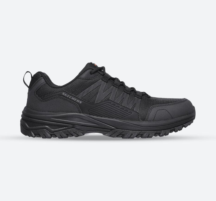 Men's Wide Fit Skechers 200000EC Fannter Occupational Shoes in Black - Image 1