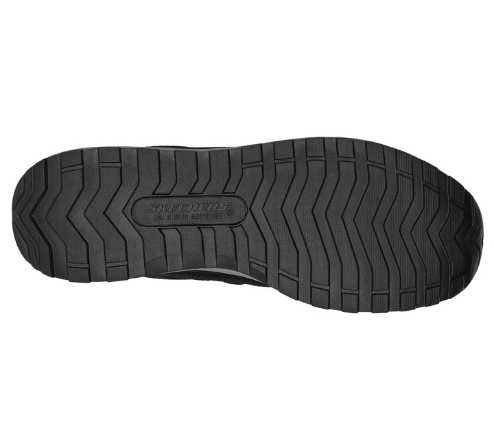 Men's Wide Fit Skechers 200053EC Work Bulklin Bragoo Safety Trainers in Black - Image 1