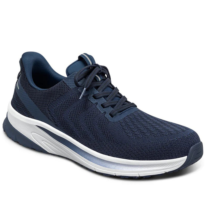 Men's Wide Fit Orthofeet 20022 Tilos Hands-free Trainers in Navy - Image 1