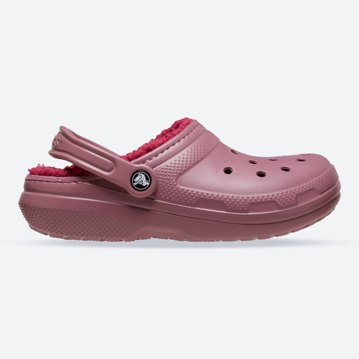 Women's Crocs 203591 Classic Lined Clog Sandals in Cassis - Image 1