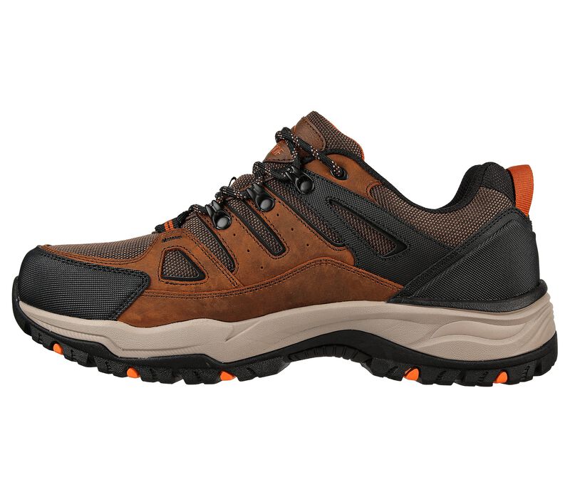Men's Wide Fit Skechers Relaxed Fit 204630 Arch Fit Dawson Argosa Good Year Walking Trainers in Dark/Navy - Image 10
