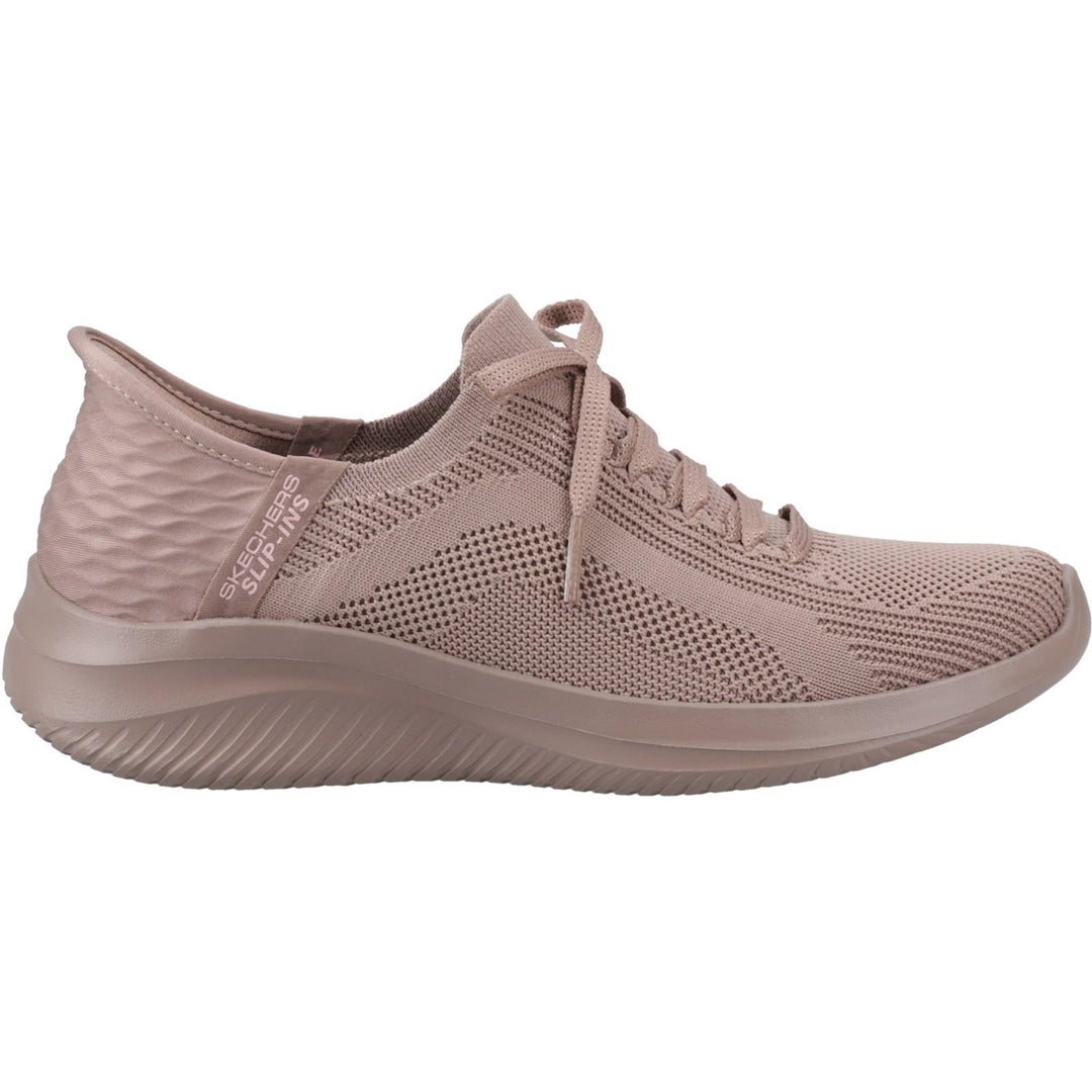 Women's Wide Fit Skechers 150447 Slip-ins Ultra Flex 3.0 Pure Color Trainers in Dark Navy - Image 11
