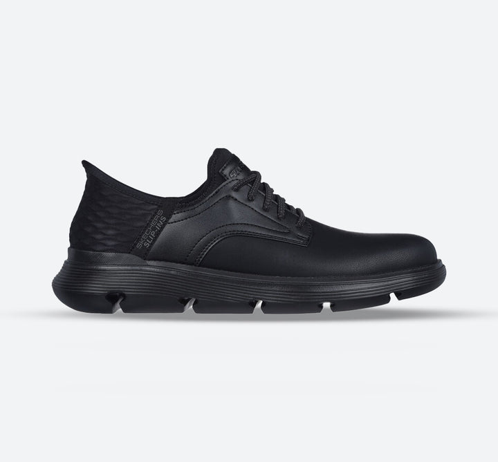 Men's Wide Fit Skechers 205046 Slip-ins Garza Gervin Trainers in Black - Image 1