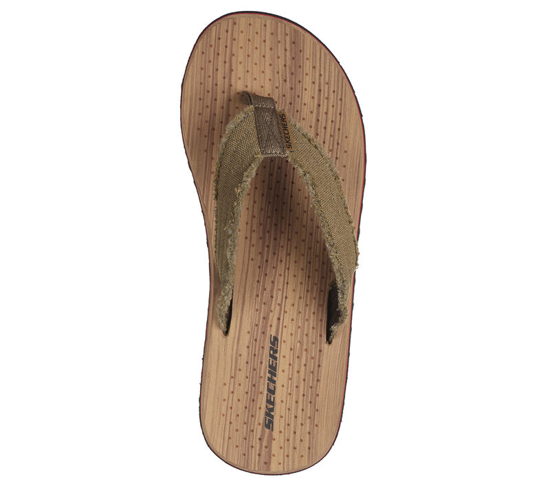 Men's Wide Fit Skechers 205098 Tantric Fritz Sandals in Grey - Image 13