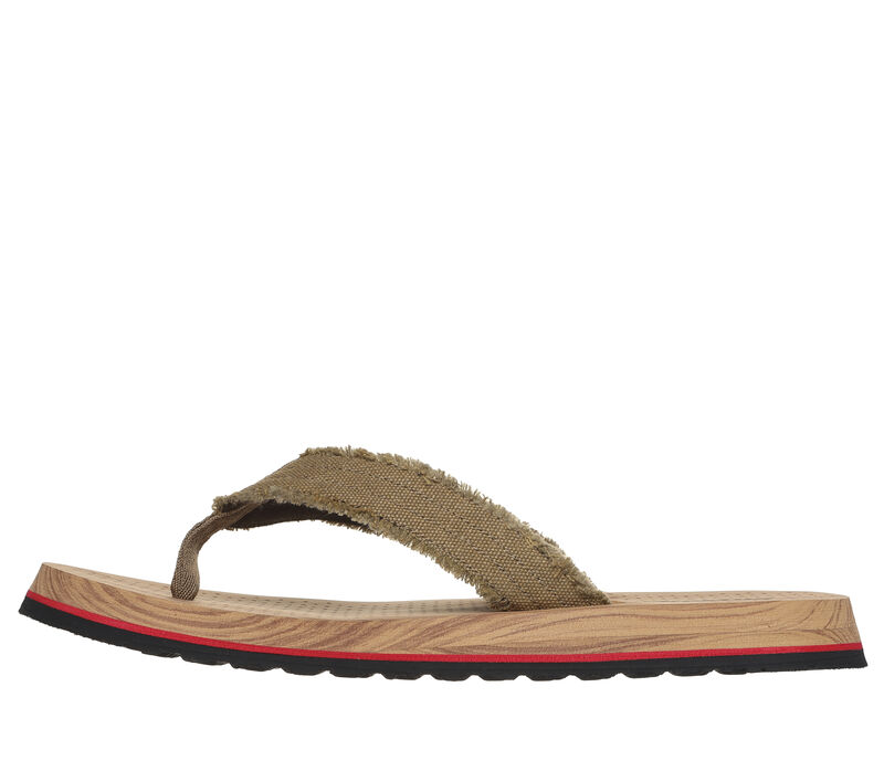 Men's Wide Fit Skechers 205098 Tantric Fritz Sandals in Grey - Image 12