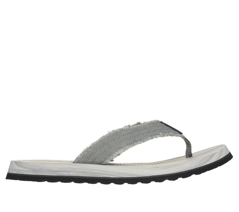 Men's Wide Fit Skechers 205098 Tantric Fritz Sandals in Grey - Image 6