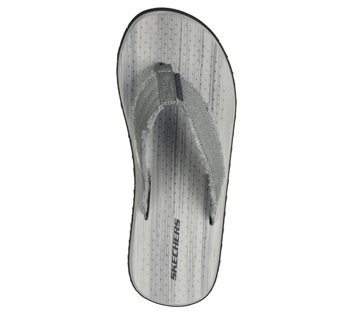 Men's Wide Fit Skechers 205098 Tantric Fritz Sandals in Grey - Image 1