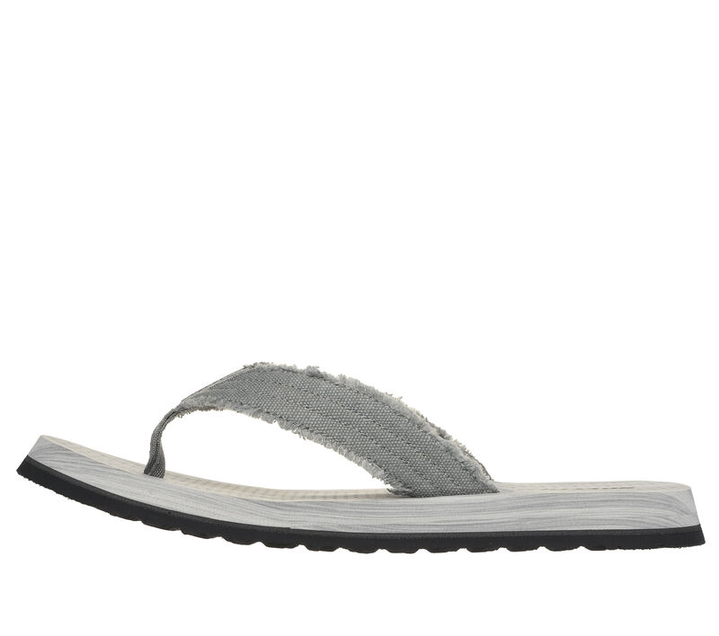 Men's Wide Fit Skechers 205098 Tantric Fritz Sandals in Grey - Image 8