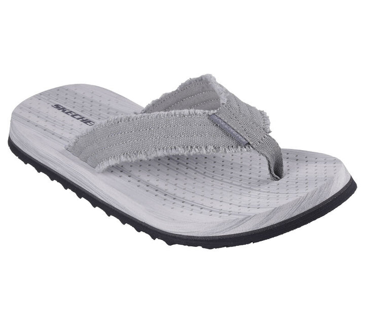 Men's Wide Fit Skechers 205098 Tantric Fritz Sandals in Grey - Image 1