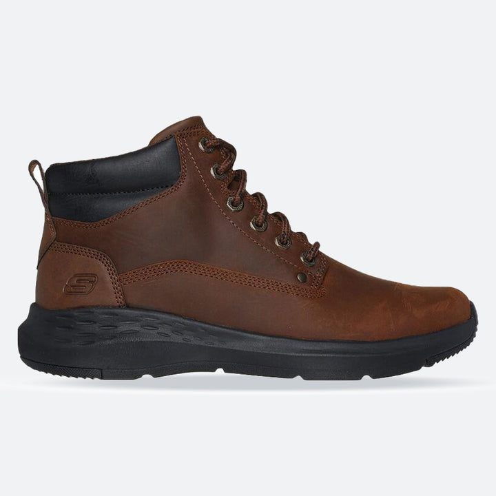 Men's Relaxed Fit Skechers 205175 Parson Ederic Boots - Brown in Brown - Image 1