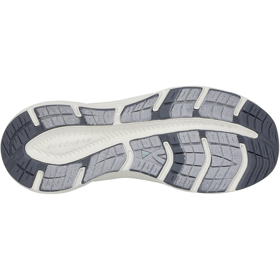 Women's Wide Fit Skechers 150493 Edgeride Trainers in Slate - Image 13