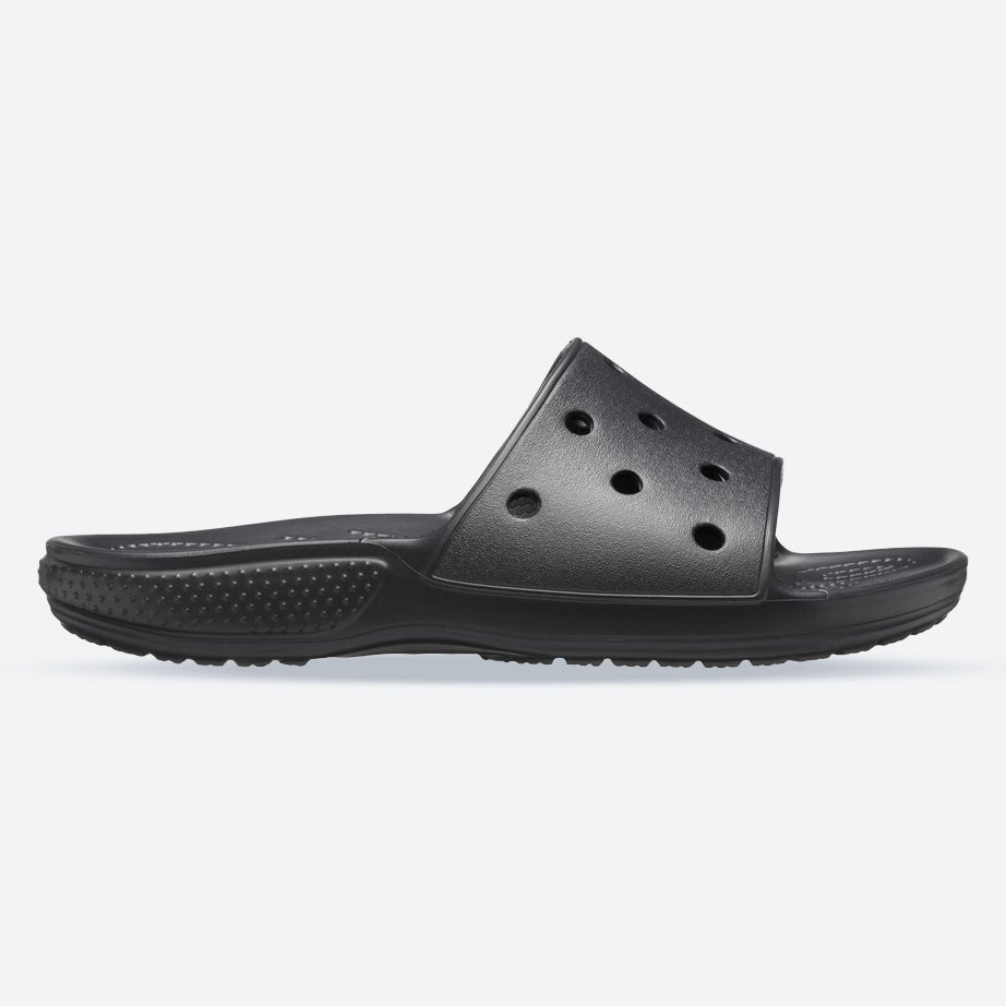 Men's Crocs 206121 Classic Slippers in Black - Image 1