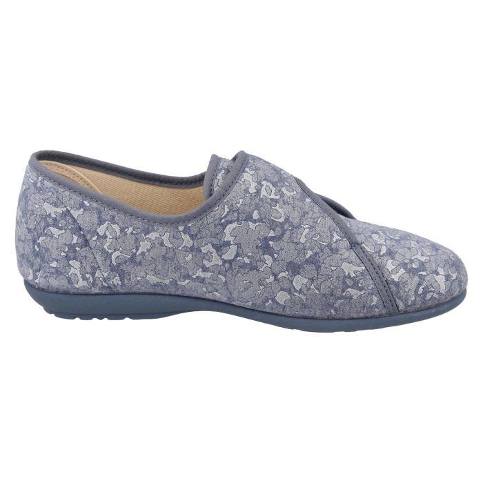 Women's Wide Fit DB Katya Shoes in Blue - Image 4