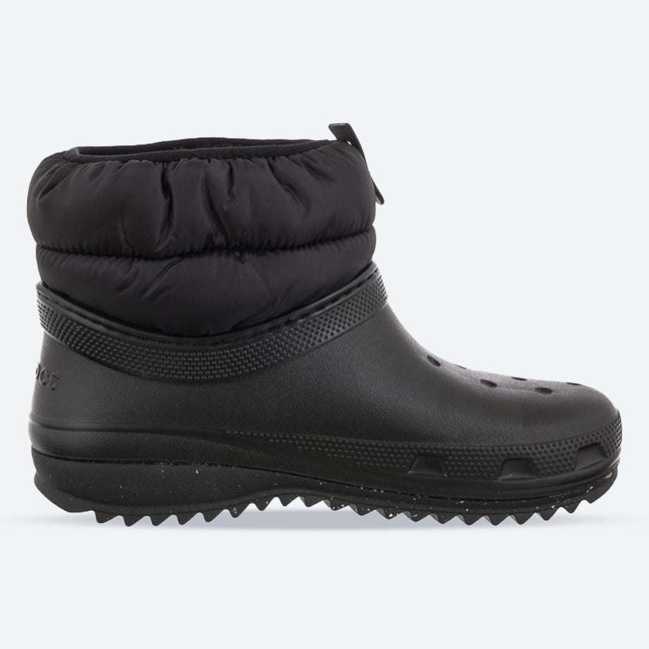 Women's Crocs 207311 Classic Neo Puff Shorty Boots in Black - Image 1