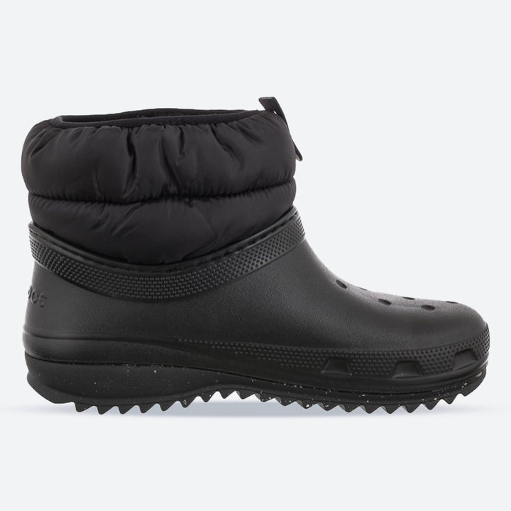 Women's Crocs 207311 Classic Neo Puff Shorty Boots in Black - Image 1