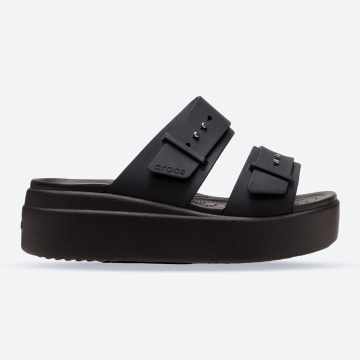 Women's Crocs 207431 Brooklyn Sandals in Black - Image 1