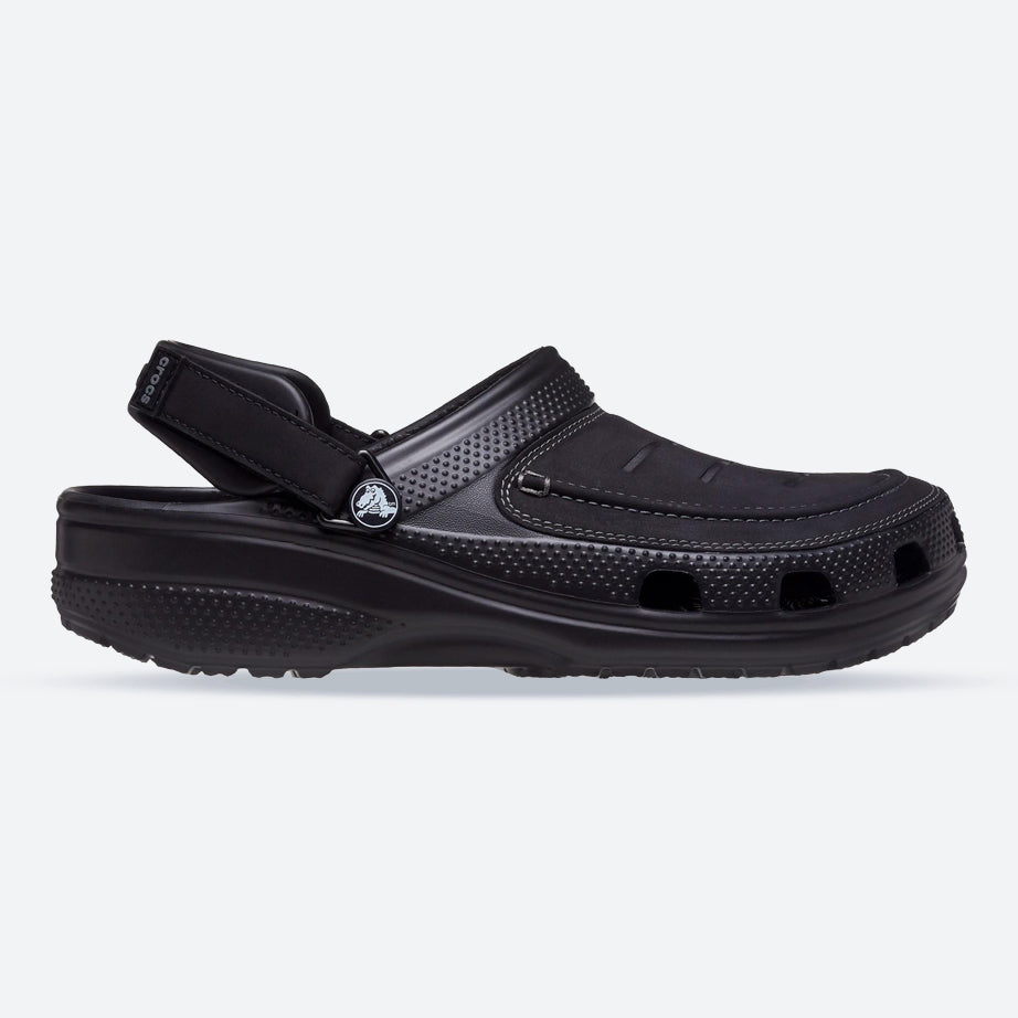 Men's Crocs 207689 Yukon Vista II Sandals in Black/Slate Grey - Image 1