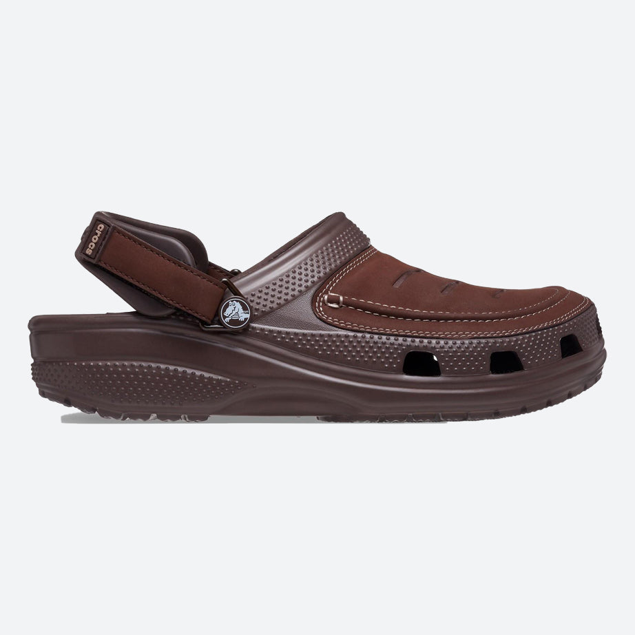 Men's Crocs 207689 Yukon Vista II Sandals in Black/Slate Grey - Image 7
