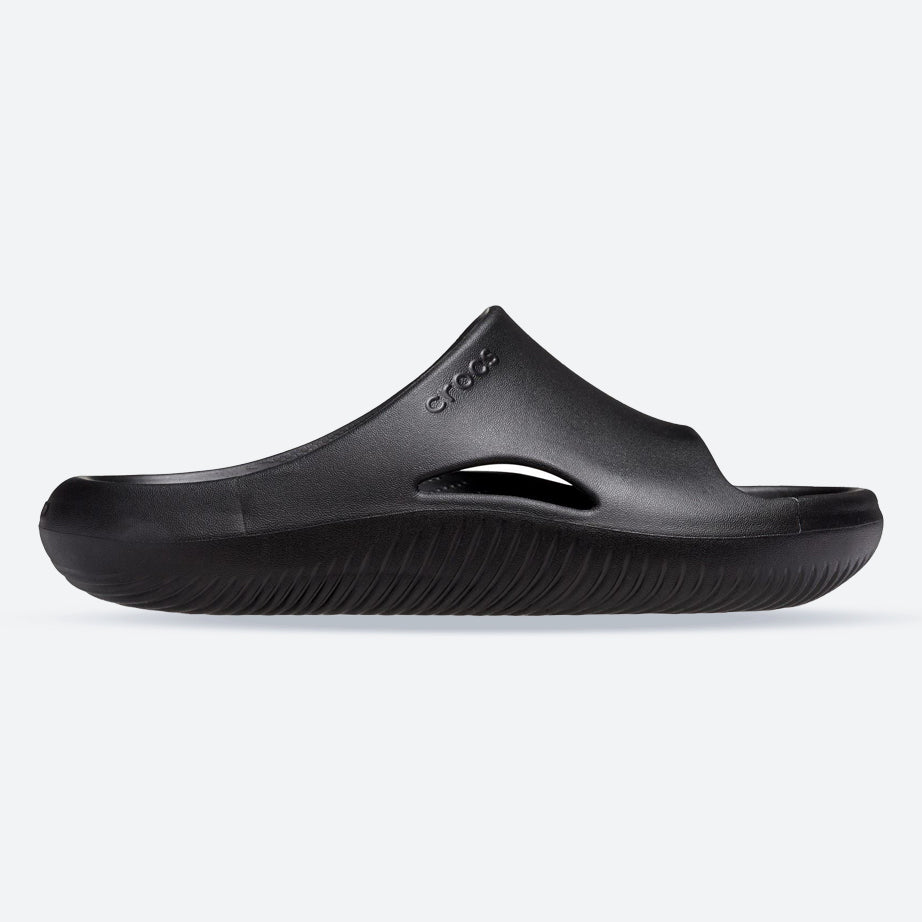 Women's Crocs 208392 Mellow Recovery Slippers in Black - Image 1