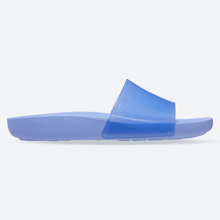 Women's Crocs 208538 Splash Gloss Slippers in Moon Jelly - Image 1