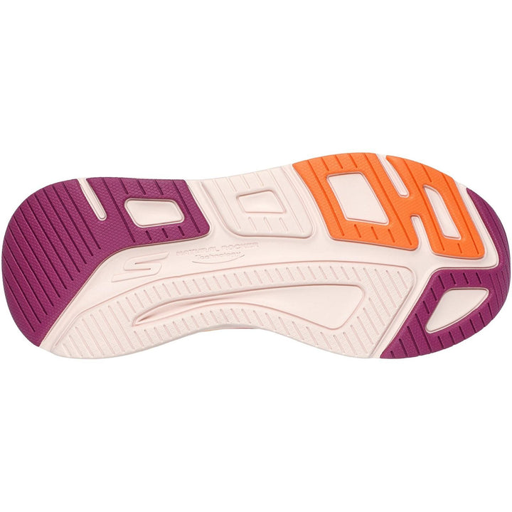 Women's Wide Fit Skechers 129625 Max Cushioning Elite 2 Trainers in Raspberry - Image 1