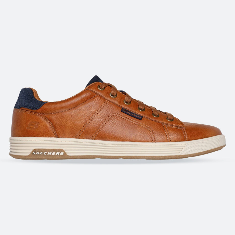 Men's Wide Fit Skechers 210946 Cavell Hensley Shoes - Luggage in Luggage - Image 1