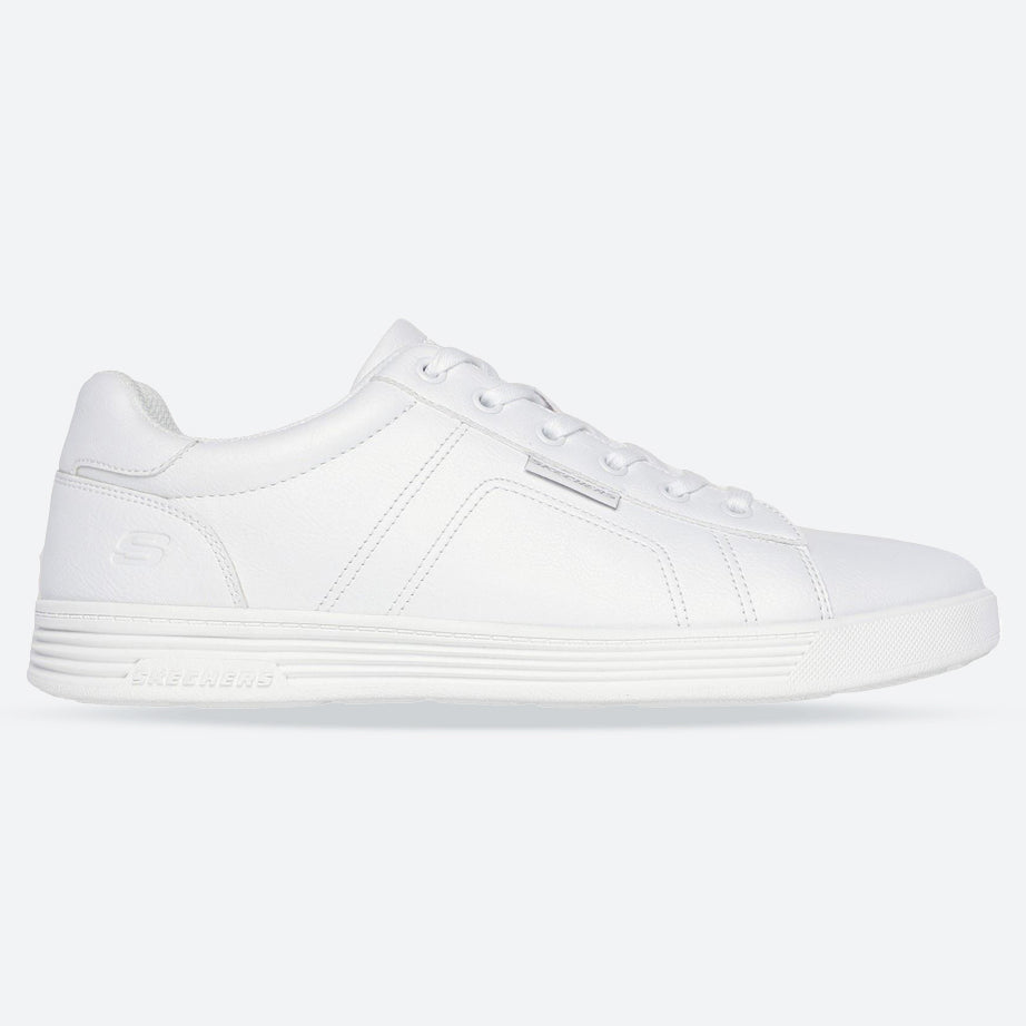 Men's Wide Fit Skechers 210946 Cavell Hensley Shoes - White in White - Image 1