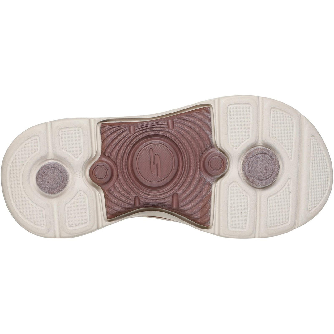 Women's Wide Fit Skechers 140865 Dakota Go Walk Arch Fit 2.0 Sandals in Brown - Image 6