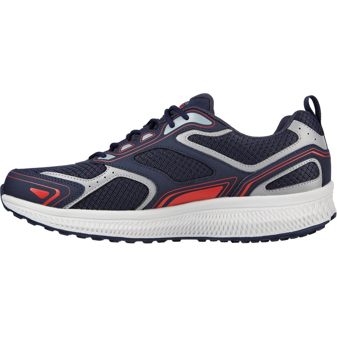 Men's Wide Fit Skechers 220034 Go Run Consistent Wide Trainers - Navy/Red in Navy/Red - Image 3