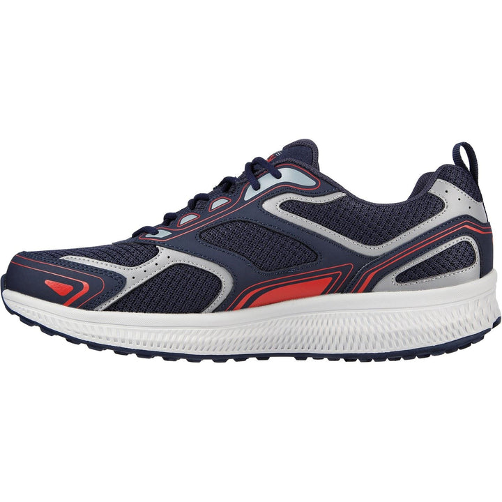 Men's Wide Fit Skechers 220034 Go Run Consistent Wide Trainers - Navy/Red in Navy/Red - Image 1
