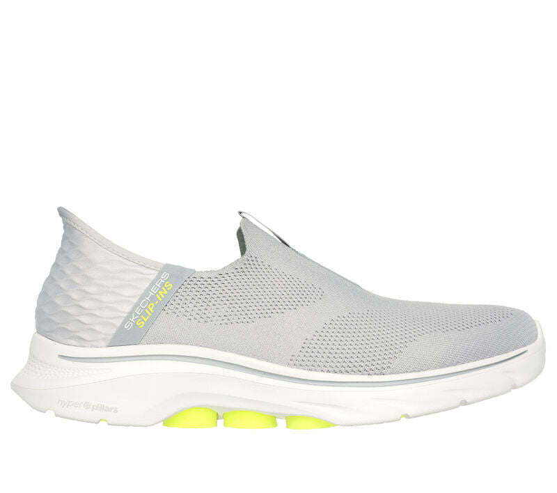 Men's Wide Fit Skechers 216641 Slip-ins Go Walk 7 Easy On 2 Trainers in Navy - Image 14