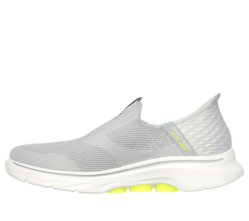 Men's Wide Fit Skechers 216641 Slip-ins Go Walk 7 Easy On 2 Trainers in Navy - Image 16