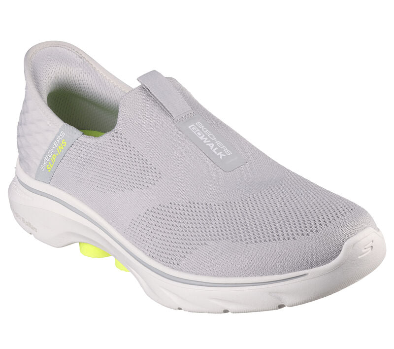 Men's Wide Fit Skechers 216641 Slip-ins Go Walk 7 Easy On 2 Trainers in Navy - Image 15