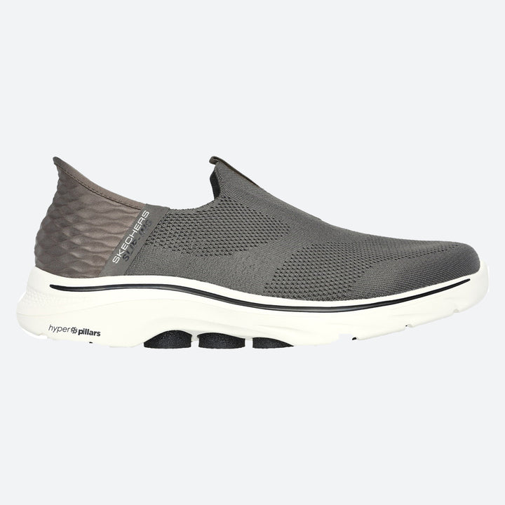 Men's Wide Fit Skechers 216641 Slip-ins Go Walk 7 Easy On 2 Trainers in Navy - Image 1