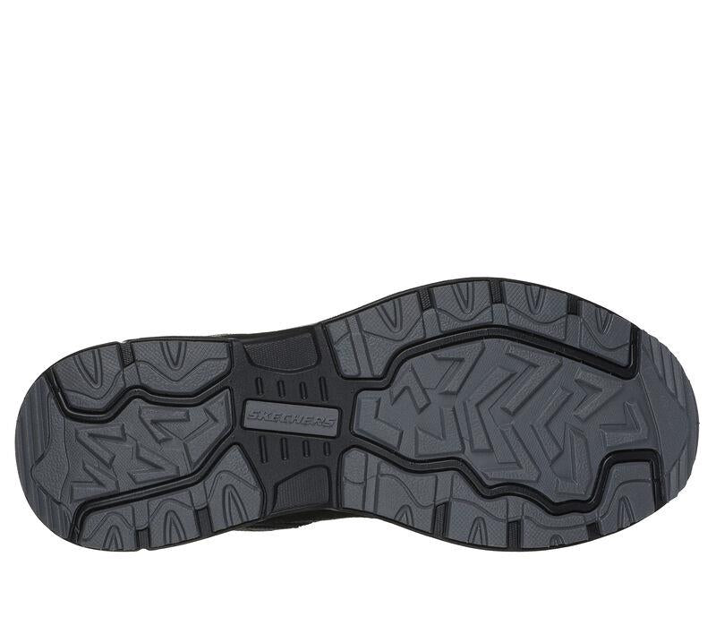 Men's Relaxed Fit Skechers 237386 Oak Canyon 100% Waterproof Trainers in Black - Image 11