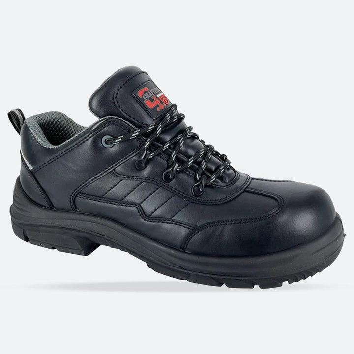 Men's Wide Fit Grafters M 303A Safety Shoes in Black - Image 1