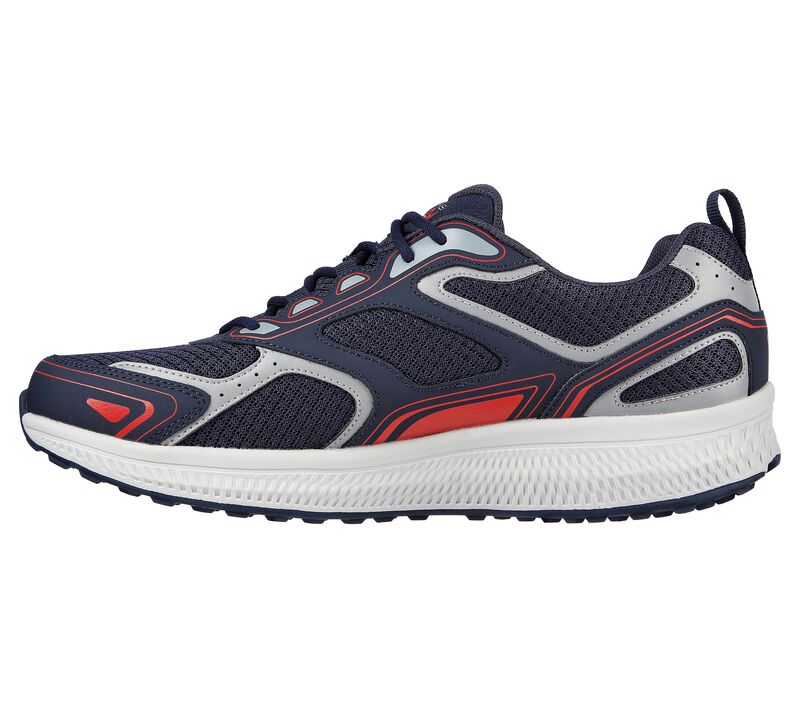 Men's Wide Fit Skechers 220034 Go Run Consistent Running Trainers - Navy/Red - Goga Mat in Navy/Red - Image 4