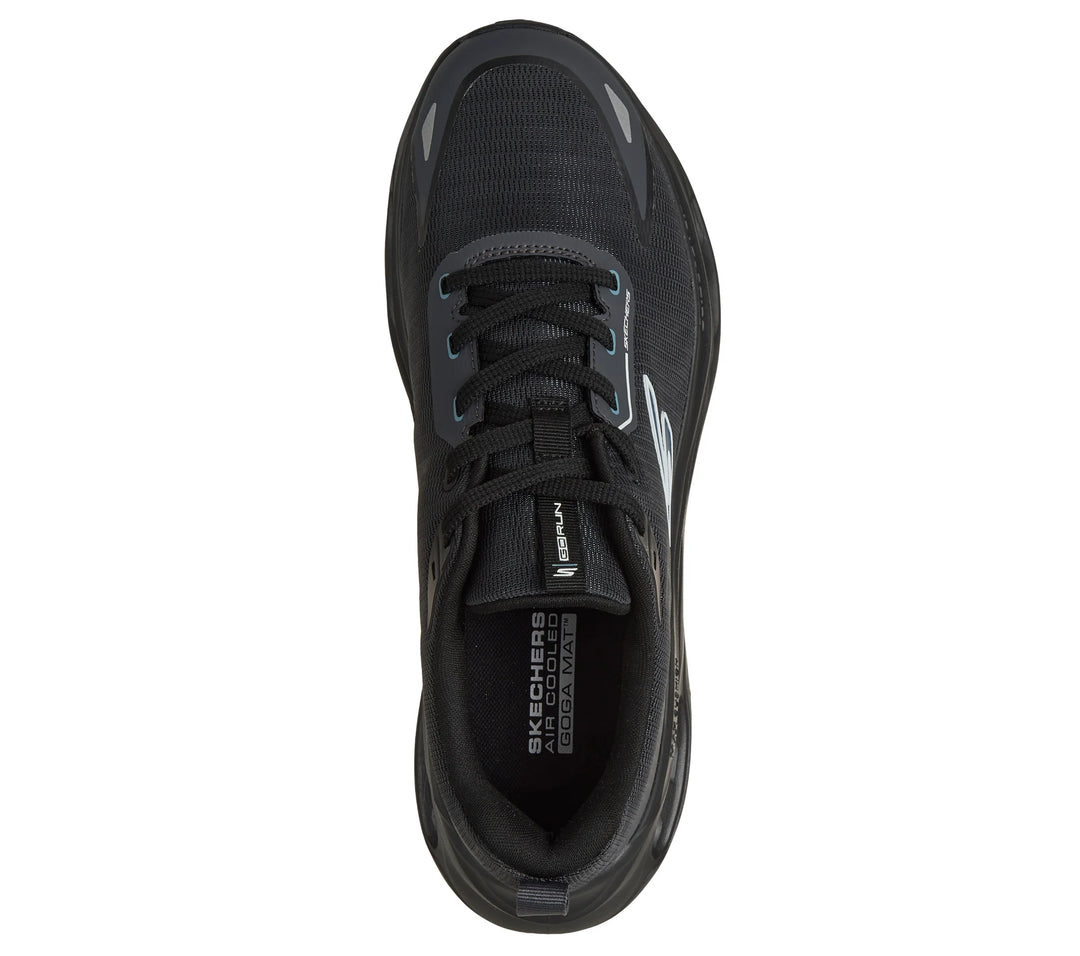 Men's Wide Fit Skechers 220417W Max Cushioning Glide Step Tukker Trainers in Navy/Blue - Image 11