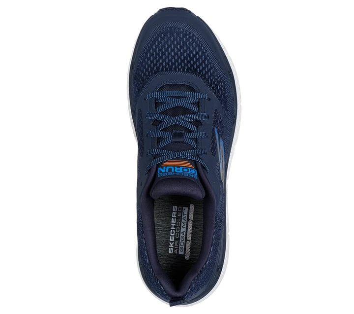 Men's Wide Fit Skechers 220840WW Max Cushioning Premier 2.0 Vantage Trainers in Black / Charcoal - Image 1