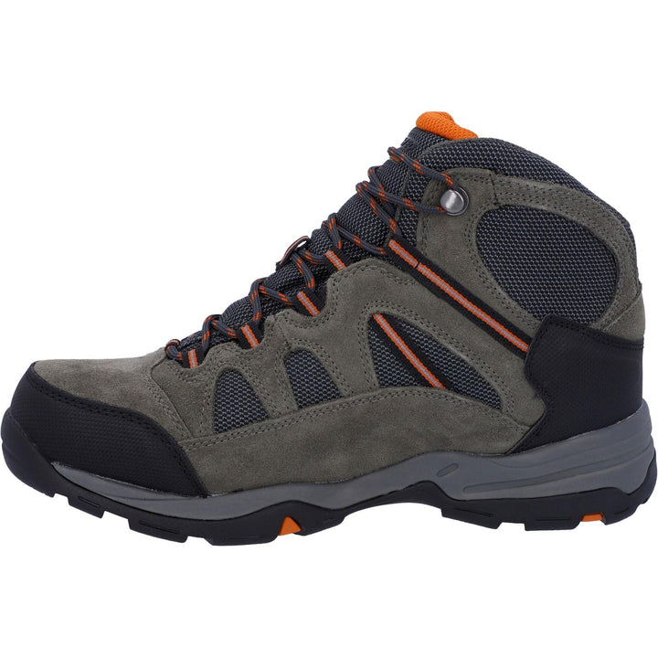 Men's Wide Fit Hi-Tec Bandera II Hiking Boots - Charcoal/Graphite in Charcoal/Graphite - Image 1